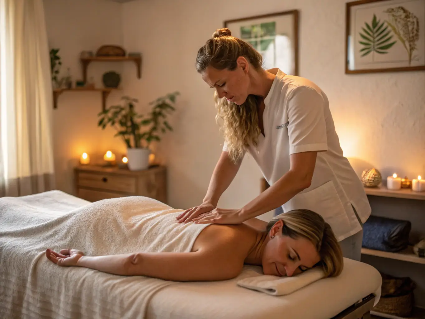 A practitioner gently testing the muscle strength of a client's arm, with a focus on the connection between muscle response and underlying health imbalances.